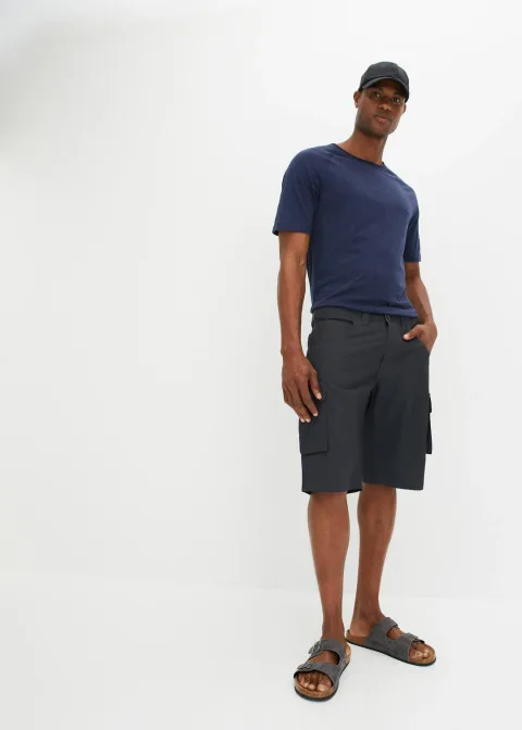 Bermuda cargo loose 100% coton