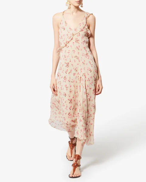 Robe Luxie - Femme - Beige - Taille 42 - Marant Étoile