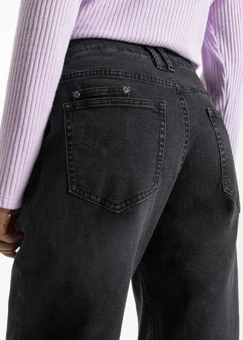 Jean Barrel, taille mi-haute, extensible