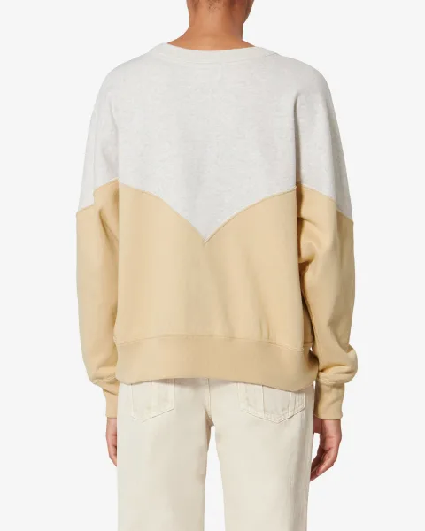 Sweat Shirt Houston - Femme - Ocre Clair - Taille 42 - Marant Étoile
