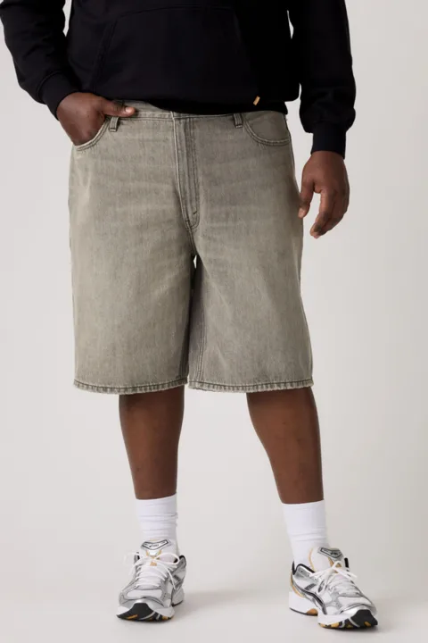 Levi's Short 469 Loose (grandes Tailles) - Homme - Gris / A Look Back - 50