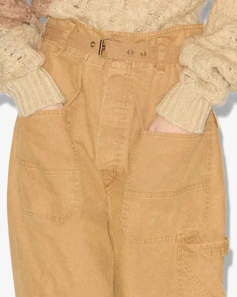Pantalon Mathilda - Femme - Bronze - Taille 40 - Marant Étoile