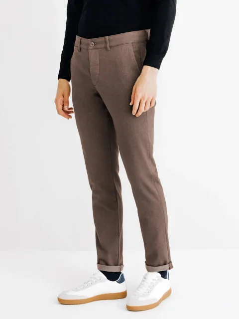 IZAC - Pantalon armuré marron