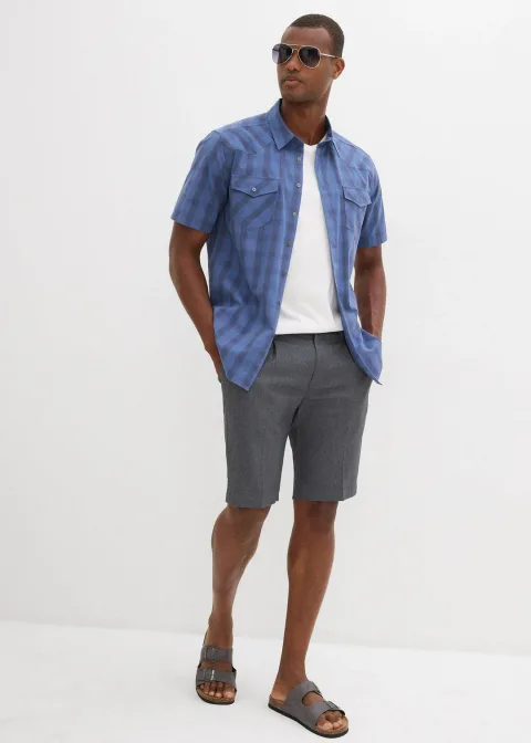 Chemise manches courtes 100% coton