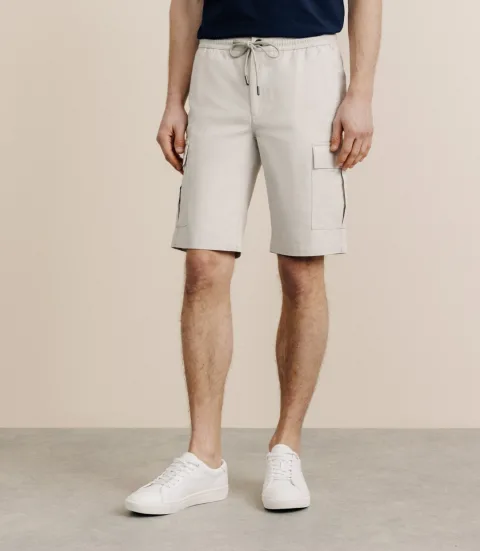 IZAC - Bermuda cargo beige