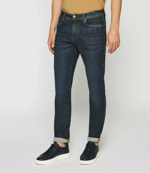 IZAC - Jean straight bleu foncé TEDI