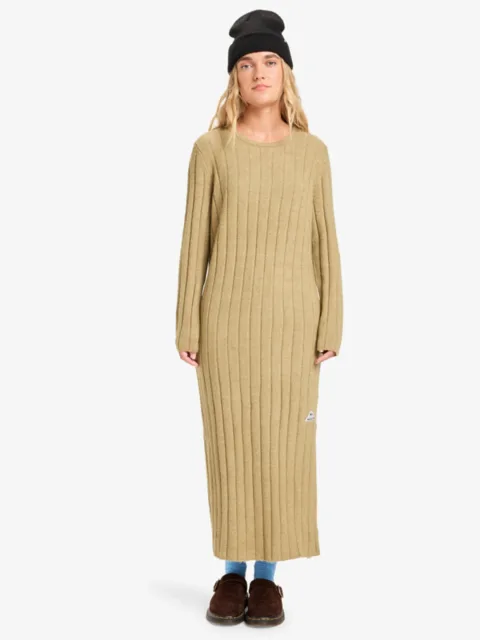 Highway - Robe longue pour Femme Beige