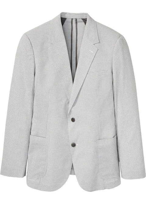 Veste de costume en seersucker, regular
