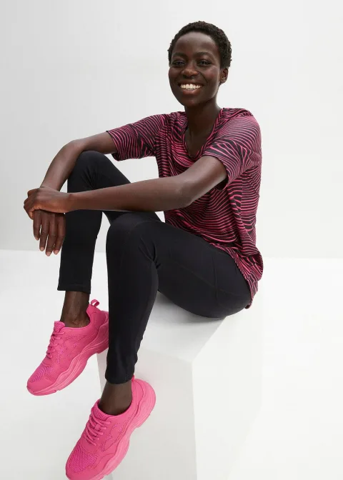 Legging de sport avec poches latérales, longueur cheville