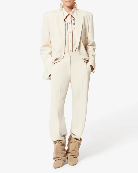 Pantalon Noanda - Femme - Écru - Taille 42
