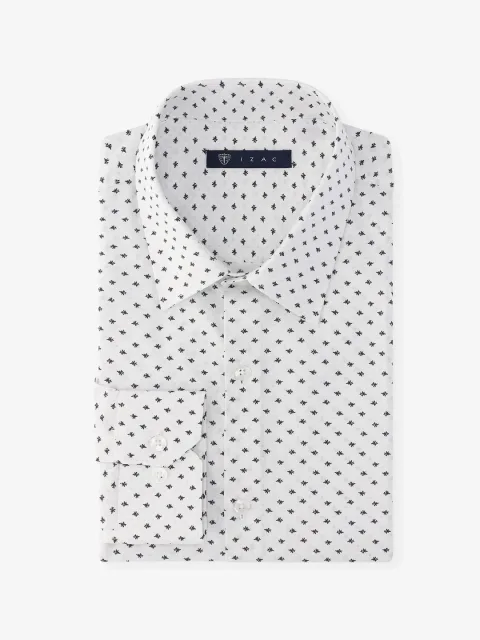 IZAC - Chemise fantaisie bleue
