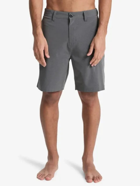 Union Heather Amph 19" - Boardshort Amphibian pour Homme Noir