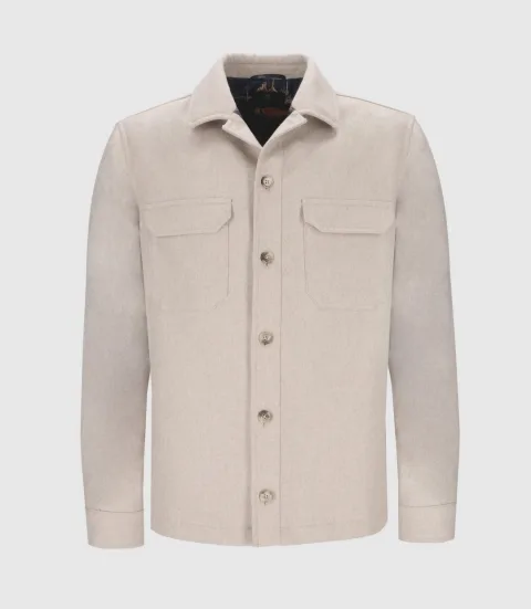 IZAC - Veste casual beige DEREK