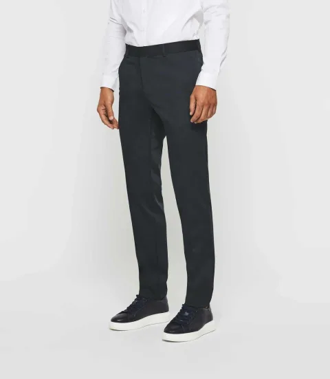IZAC - Pantalon ville tissu technique marine BIONACOUT