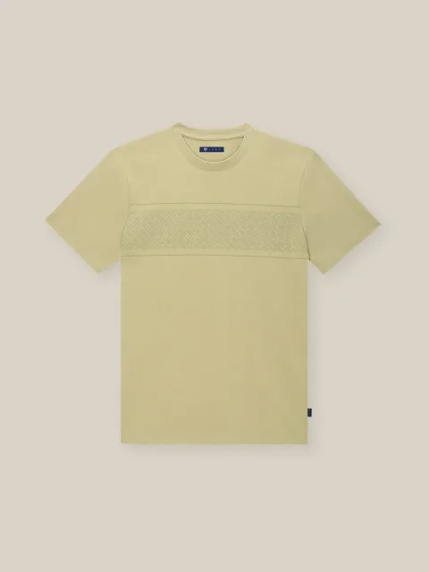 IZAC - T-shirt à poche kaki clair