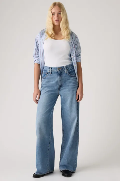 Levi's Jean Wide Leg Cinch - Femme - Marron / Hot Fudge - 32X31