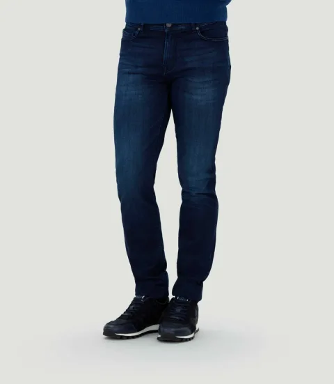 IZAC - Jogger jean Hydroless bleu moyen ''Royal''