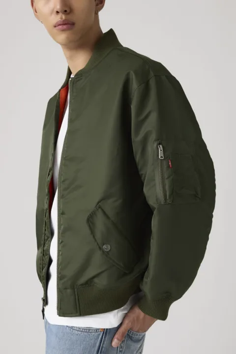 Levi's Blouson D'aviateur - Homme - Vert / Deep Depths - XL