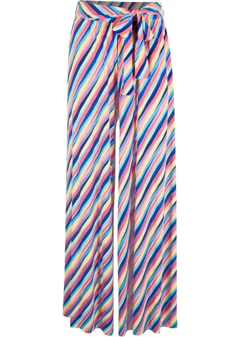 Pantalon palazzo en jersey doux