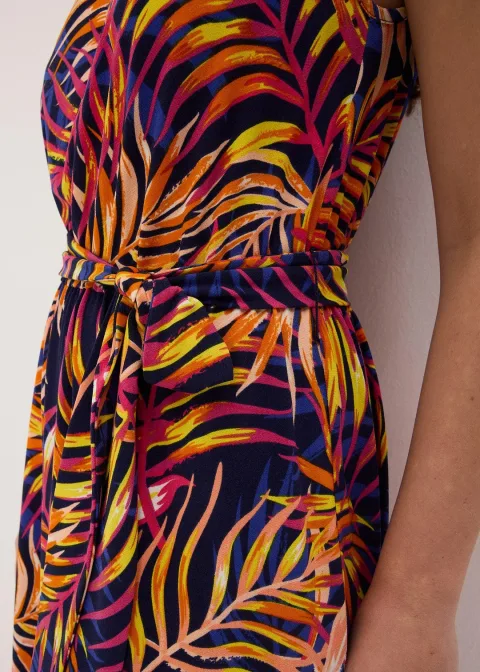 Robe imprimée en jersey