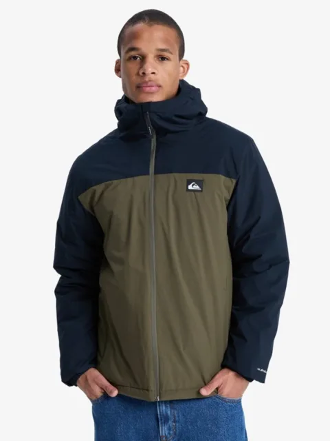 Overcast 3K Insulated - Veste imperméable à capuche pour Homme Marron