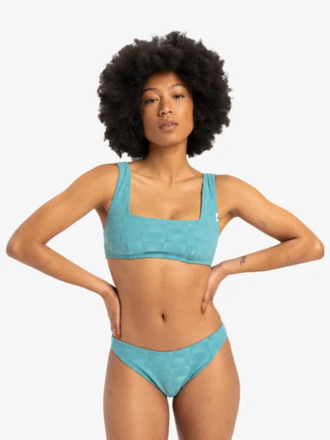 Dark Roy - Bas de maillot taille basse Bleu Femme