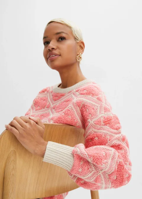 Pull en maille boxy