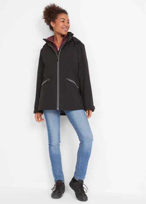 Veste outdoor technique 3en1 avec gilet intérieur en maille polaire