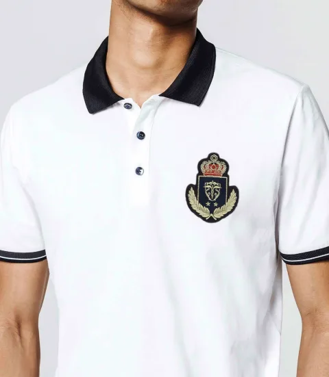 IZAC - Polo sport blanc