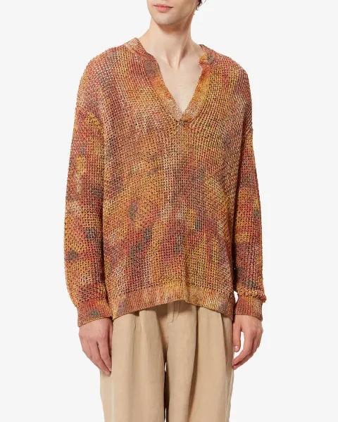 Pull Raoul - Homme - Orange - Taille L