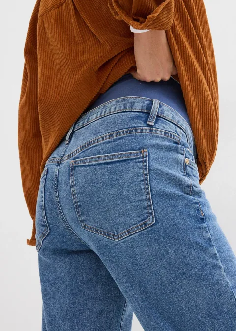 Jean de grossesse en coton, Loose Fit
