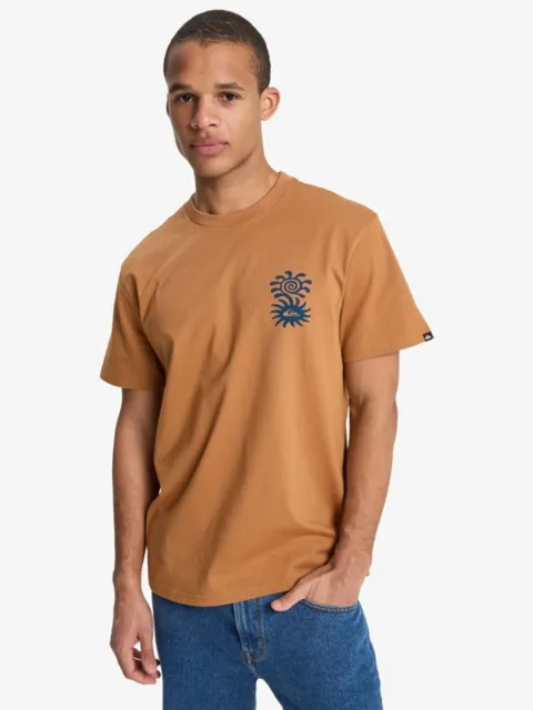 Evo Blossom Of Peace - T-Shirt à manches courtes Marron Homme