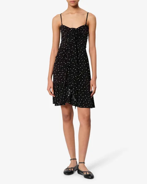 Robe Gemma - Femme - Noir Et Écru - Taille40
