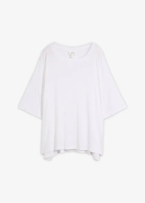 T-shirt oversize en viscose fluide