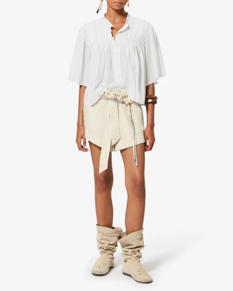 Blouse Destiny - Femme - Blanc - Taille 42 - Marant Étoile