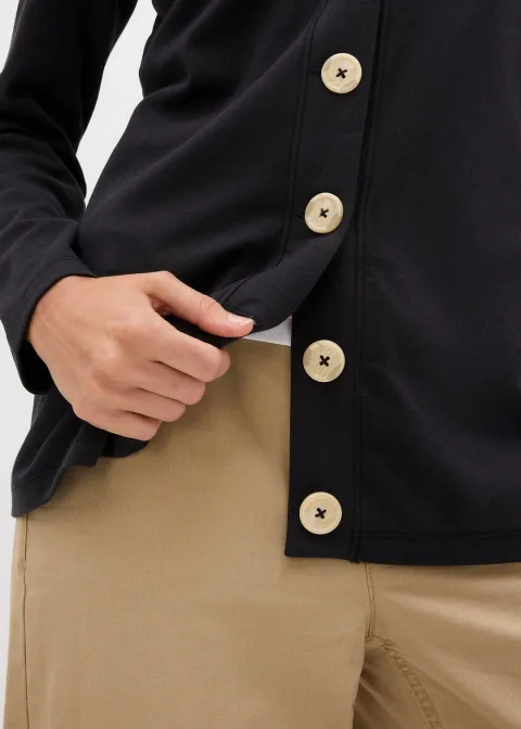 Gilet en jersey, 100% coton