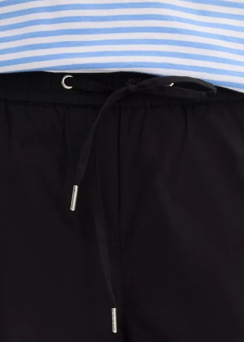 Pantalon 3/4 avec cordon à nouer