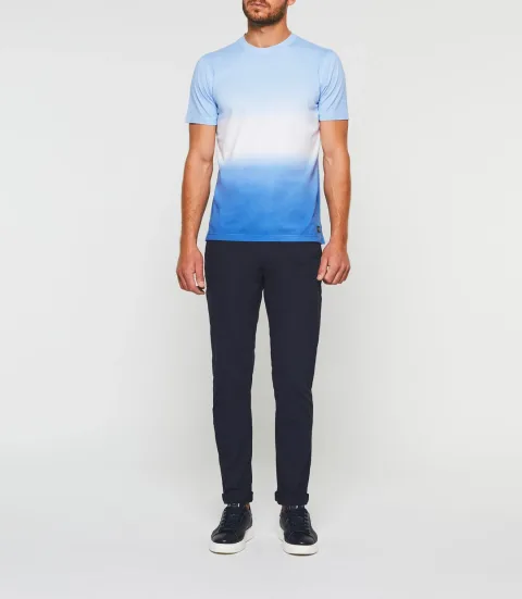 IZAC - T-shirt dégradé bleu ''Gavin''