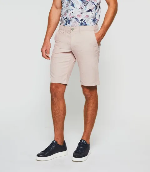 IZAC - Bermuda urbain rose SWIMMEROUT