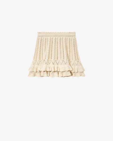 Jupe Nelle - Femme - Écru - Taille 42 - Marant Étoile