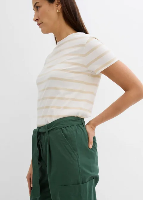 Pantalon cargo raccourci