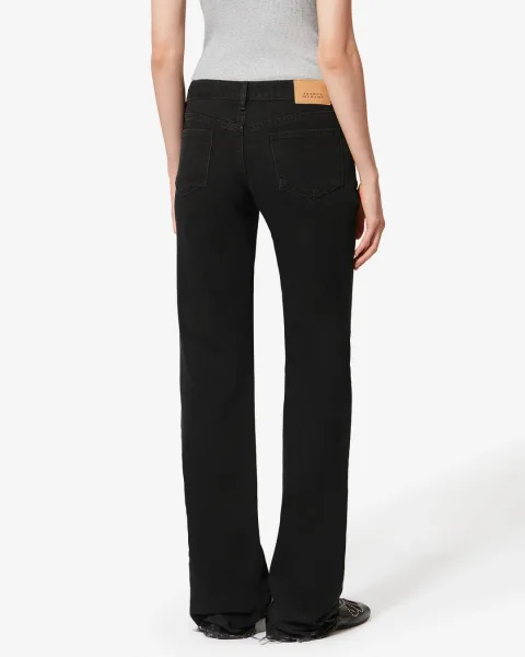 Pantalon Denala - Femme - Noir Délavé - Taille 42