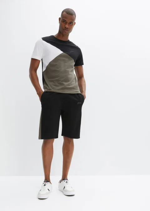 T-shirt et bermuda sweat (ens. 2 pces)