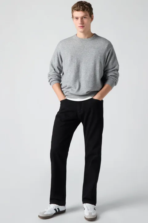 Levi's Jean 505 Regular - Homme - Noir / Black - 40X32