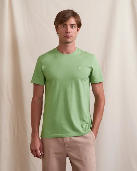 T-shirt vert coton - ARCY