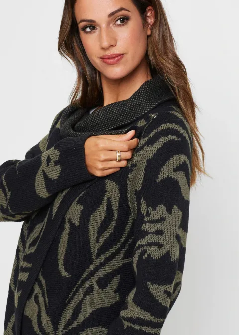 Manteau en maille