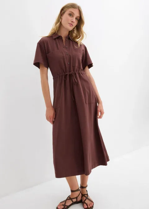 Robe en jersey coton
