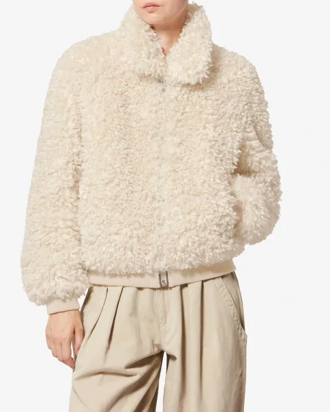 Manteau Tayma - Femme - Écru - Taille 42 - Marant Étoile