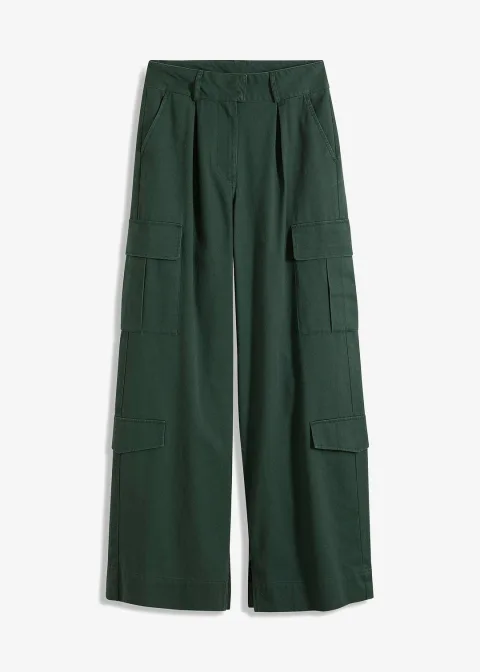 Pantalon cargo 100% coton