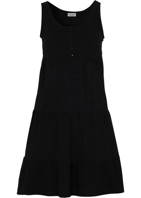 Robe courte en jersey coton